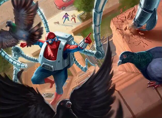 Spider-Man White Welcome Deck