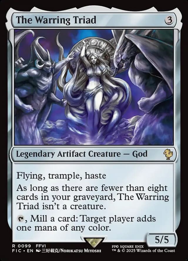 The Warring Triad Artwork