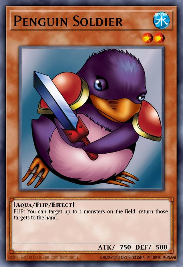 Penguin Soldier Artwork